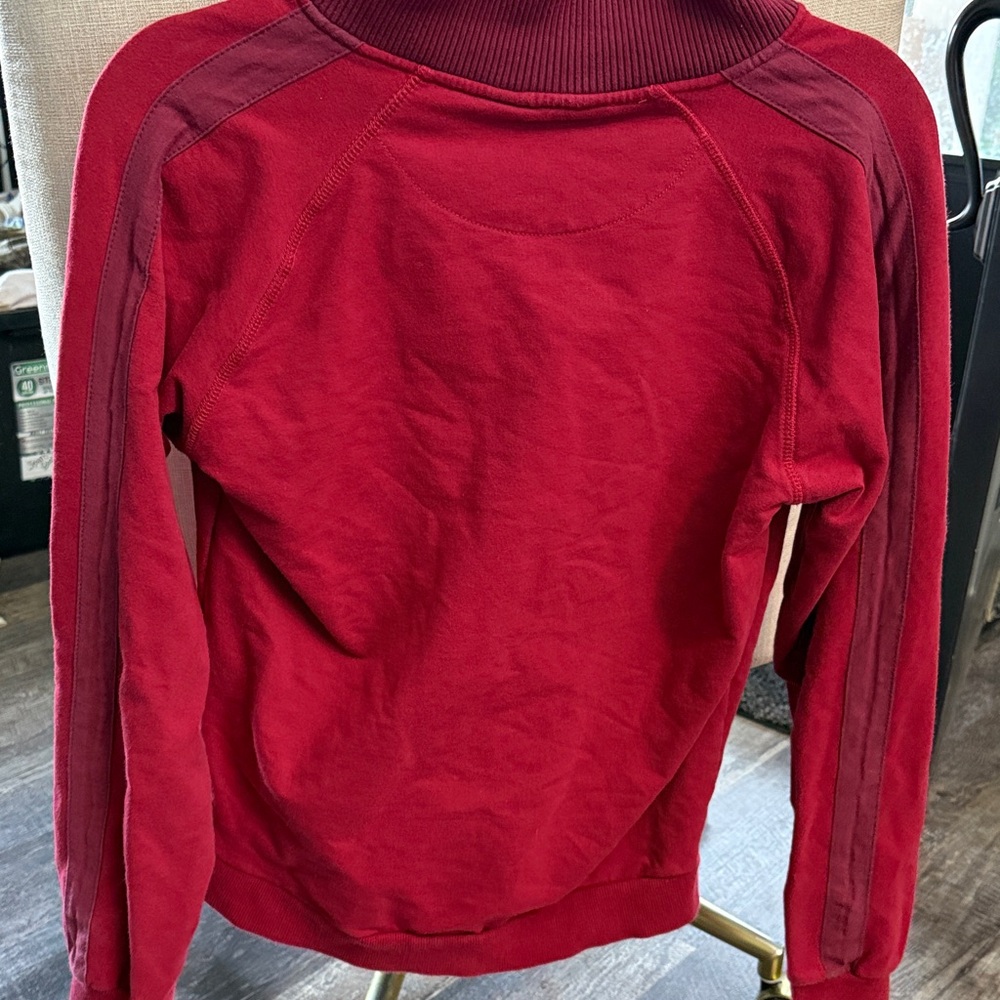 Kimes Ranch Red Zip-Up Sweater - Picture 3 of 3